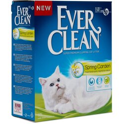 EVER Clean® Spring Garden sprijemljiv pesek za mačke - 10 l Cene