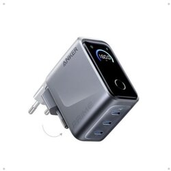 Anker Prime 160 W GaN 3-portni punjač, pametni zaslon, crni pjenilica mlijeka Cijene