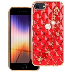 Trend maska sa lančićem za iPhone 7 / 8 / SE 2020 / SE 2022 crvena Cene