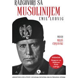 Kvazar: budućnost čitanja Emil Ludvig - Razgovori sa Musolinijem Cene