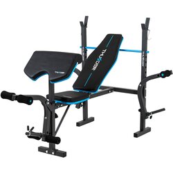 THUNDER Trening klop – 6 položajev, stojala za uteži, pritiska za noge, 172 × 132 × 115 cm ® VIGOR-A, (5000089966) Cene