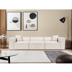 Atelier Del Sofa sofa trosed Lora 3 Seater Light Brown Cene