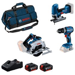 Bosch set alata 18V GSB+GKS+GST+2x4.0Ah+GAL 0615A5005N Cene