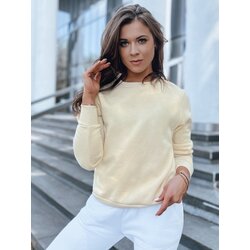DStreet FASHION II ecru women's sweatshirt Cene