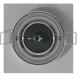 vidaXL Vgrajeni reflektorji 12 kosov Kvadrat GU10 Srebrna 91x91 mm Cene