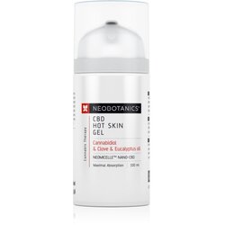 Neobotanics CBD Hot Skin Gel gel za masažu sa zagrijavajućim učinkom za umirenje umornih i bolnih mišića 100 ml Cijene