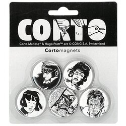 Moulinsart magnet - corto maltese, pack esmeralda Cene