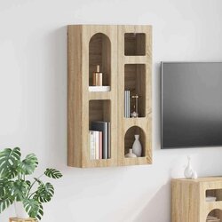 Viseći ormarić Sonoma hrast 59 x 20 x 100 cm Konstruirano drvo Cene