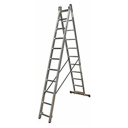 Axial dvodelne aluminijumske merdevine 2x11 / 5.1m Cene