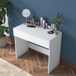 Hanah home Bj104 - 2342 White Make-Up Table OŠTEĆENO Cene