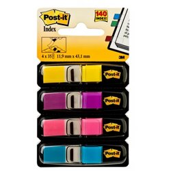 Post-it index 683-4AB Fluo, 35 listića x 4 boje 3M Cene