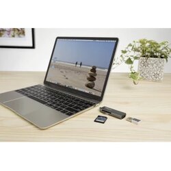 Pny R-TC-UA-3N1E01-RB vanjski čitač memorijskih kartica USB-C® USB 3.2 (1. gen.) metalik Cene