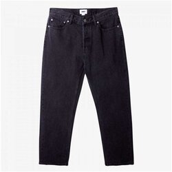 Obey Kavbojke slim Hardwork denim Črna Cene