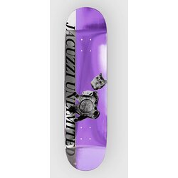 Jacuzzi Unlimited New Pro Broken Cat 8.5" Skateboard deska purple / silver Cene
