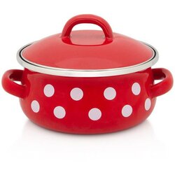 Metalac POSUDA ELEGANT RED DOTS 12cm / 0,75lit. Cene