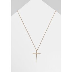 Urban Classics Large Basic Cross Necklace - Gold Colors Cijene