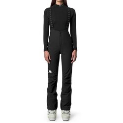 Kappa Ženske ski pantalone sa tregerima 8CENTO 846, Crne Cene