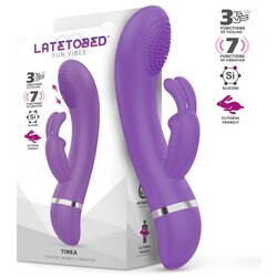 LATETOBED Tinka Tickling Rabbit Vibrator Purple Cene