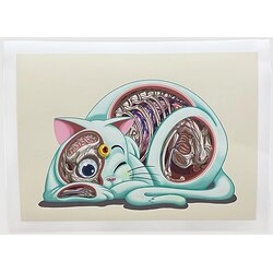 Nychos Moonlight Fine Art Print Art Print multicolor Cene