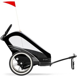 Cybex Gold® večnamenska kolesarska prikolica zeno™ bike 2v1 all black Cene