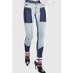 Diesel Jeans - SLANDYZIPSP L.32 TROUSERS blue Cene
