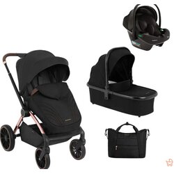 Kikka Boo kara kolica za bebe 3u1 black 0m+ Cene