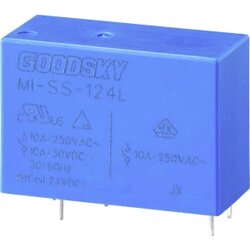 GoodSky MI-SS-124L relej za tiskane pločice 24 V/DC 10 A 1 prebacivanje 1 St. Tube Cene
