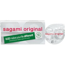 Sagami Original 0,02 - kondom - 55mm (12 kos) Cene