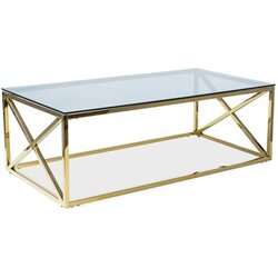 Molarem Home KLUB STOL ELISE A 120*60*40 CM ZLATNI Cene