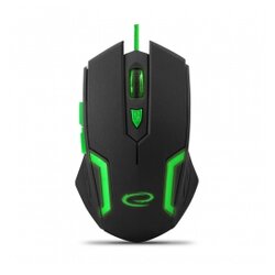 Esperanza Miš ESPERANZA GAMING FIGHTER 6D MX205, GREEN, 2400dpi, ergonomic, EGM205G Cene