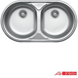 Livinox Ugradna sudopera EC 186 inox ø90 78x43,5cm Cene