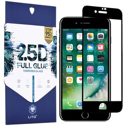 Lito 2.5D FullGlue Glass zaštitno staklo za iPhone 7 Plus / 8 Plus - crno Cene
