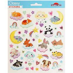 Grupo PEGATINAS CLASSY MALES Y NUBES GLItter, (21314062) Cene