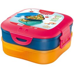 Maped Kutija za užinu Kids 3u1, roza Cene