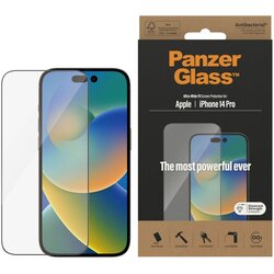 PanzerGlass zaštitno staklo iPhone 14 Pro ultra wide fit, antibacterial Cene