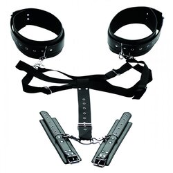 Master Series Pas za stegna z lisicami Acquire Easy Access Cene