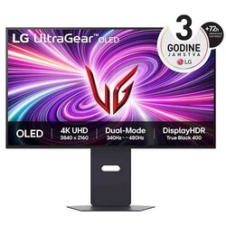 LG Monitor OLED 32GS95UV-B UltraGear™ Dual-Mode, 31,5'', 3840x2160, 2x HDMI, DP, USB, zvočnik 32GS95UV-B.AEU Cene
