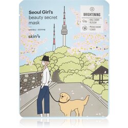 Skin79 Seoul Girl's Beauty Secret Sheet maska za posvjetljivanje s hidratacijskim učinkom 20 g Cijene
