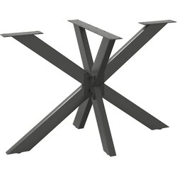 vidaXL Noga blagovaonskog stola pauk oblik antracit 120x68x(72-73) cm Cijene