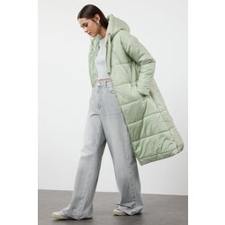 Trendyol Mint Hooded Water Repellent Puffer Jacket Cijene