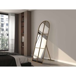 Hanah home podno ogledalo influencer, 70 cm x 180 cm, zlatne boje Cene