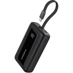 Anker Power Bank, 20.000 mAh, 30 W, Ugrađeni USB-C kabl, LED, Crni Cijene
