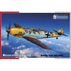 Special-Hobby Messerschmitt Bf 109E-7Trop ‘Braving Sand and Snow’, (21312558) Cene