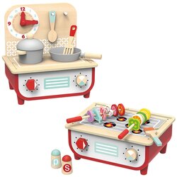 Tooky Toy Igračka mini drvena kuhinja i roštilj TF327 Cene