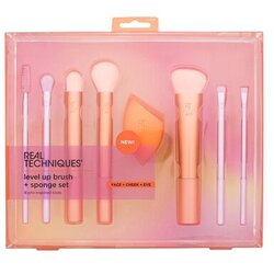 Real Techniques Brushes Level Up Brush + Sponge Set čopič za ličenje 1 kos za ženske Cene