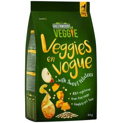 Greenwoods Veggie (sladki) krompir z lečo, jabolkom in bučo - 4 x 1,5 kg Cene