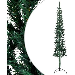  Tanka umjetna polovica božićnog drvca sa stalkom zelena 120 cm Cijene