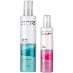 Farcom seri ultimate revival dvofazni sprej za sve tipove kose, 320 ml + seri color shield dvofazni sprej za farbanu kosu, 60 ml Cene