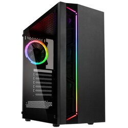 Kolink Inspire K7 ARGB Black ATX, Mid-tower, 1x 120mm fan RGB-LED strip, RGB controller Cene