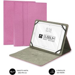 Subblim Funda tableta Clever Stand Tablet Case 10,1 ''Pink, (22056524) Cene